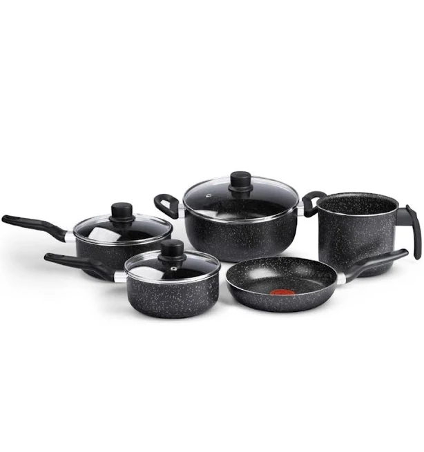 Jogo de Panelas Rochedo Antiaderente 5 Peças Stone Pro