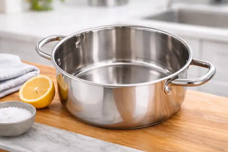 Como tirar mancha de panela inox