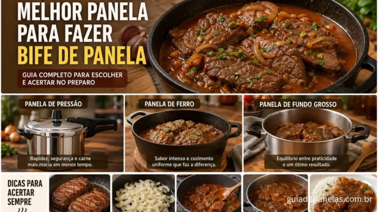 Melhor panela para fazer bife de panela