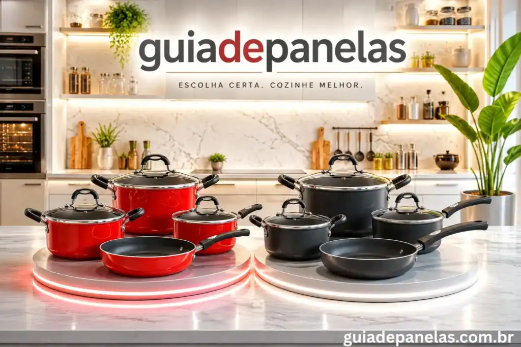 Jogo de Panelas Tramontina Mônaco Induction é Bom